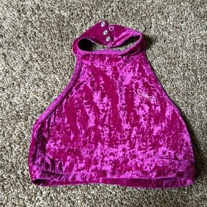 Dragonfly pole set - top and high waisted foldable shorts